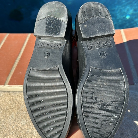 ☔️ Ralph Lauren Red and Black Tally Short Rainboots - Picture 7 of 7